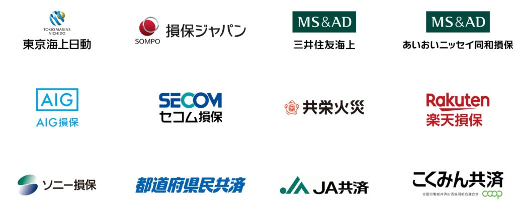有名な火災保険会一覧